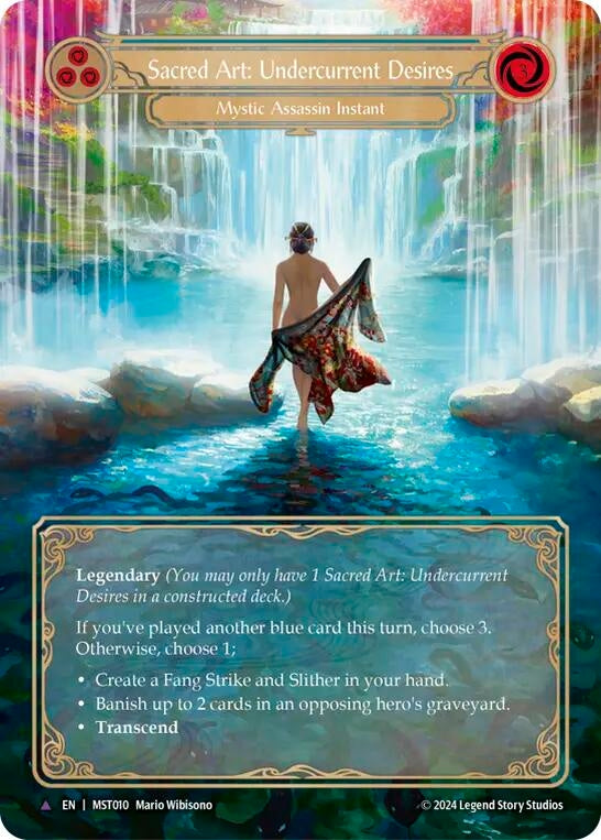 Image for Sacred Art: Undercurrent Desires (Marvel) (Part the Mistveil) (MST010) - Flesh and Blood TCG