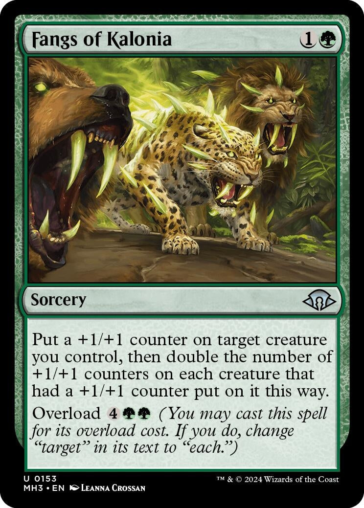 Image for Fangs of Kalonia (Modern Horizons 3) (153) - Magic: The Gathering