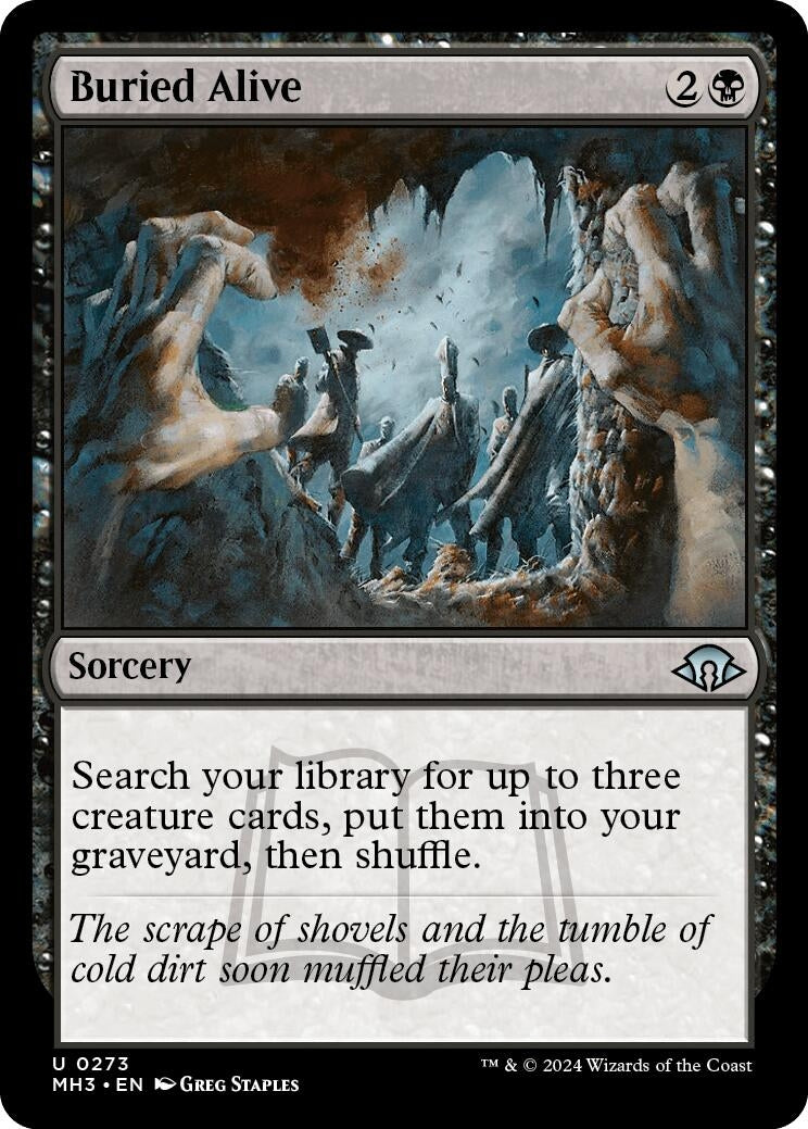 Image for Buried Alive (Modern Horizons 3) (273) - Magic: The Gathering