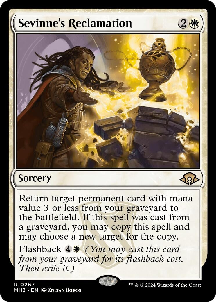 Image for Sevinne's Reclamation (Modern Horizons 3) (267) - Magic: The Gathering