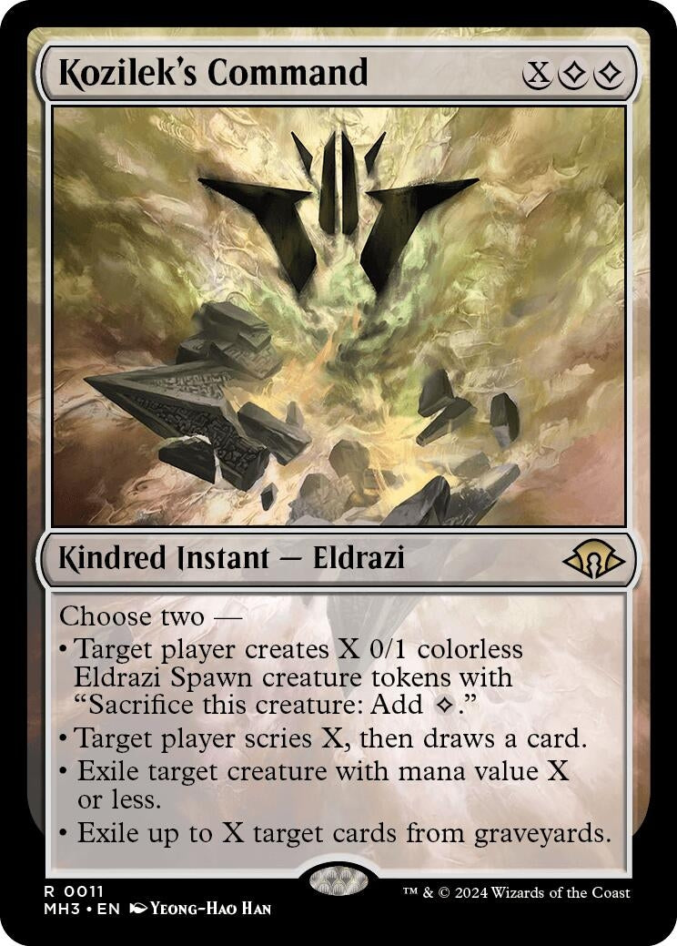 Image for Kozilek's Command (Modern Horizons 3) (11) - Magic: The Gathering