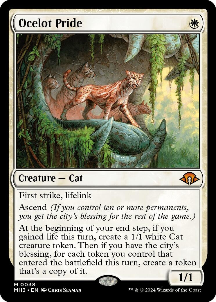 Image for Ocelot Pride (Modern Horizons 3) (38) - Magic: The Gathering