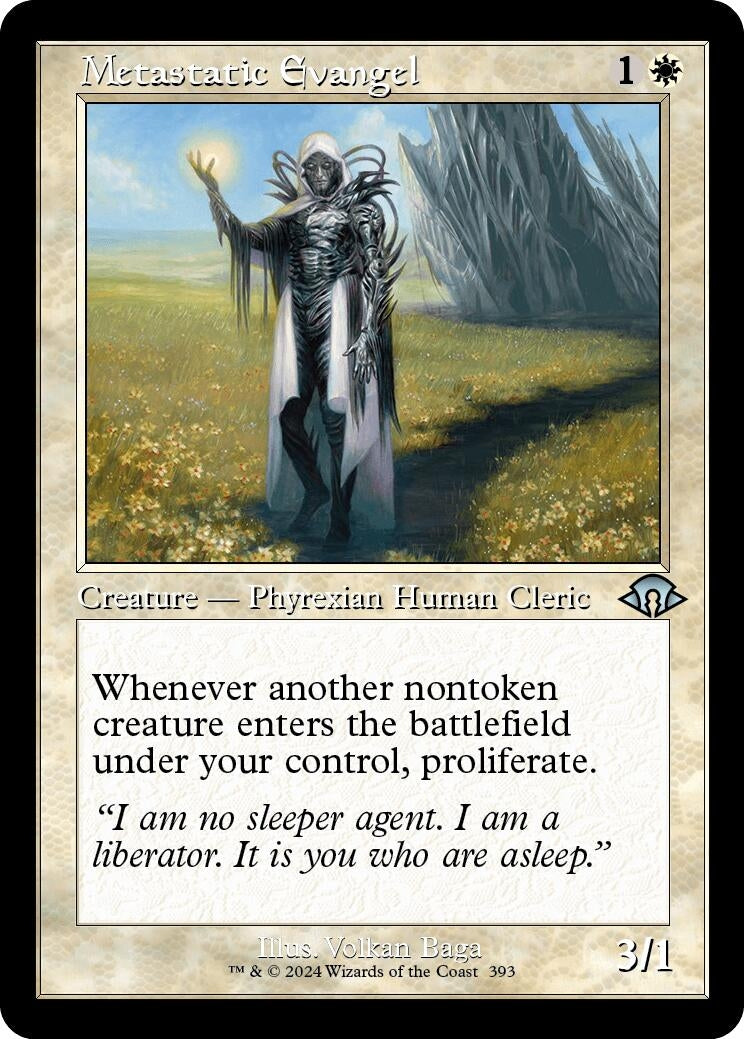 Image for Metastatic Evangel (Retro Frame) (Modern Horizons 3) (393) - Magic: The Gathering