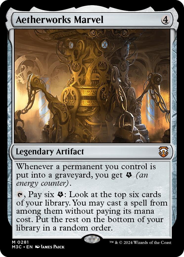Image for Aetherworks Marvel (Commander: Modern Horizons 3) (281) - Magic: The Gathering