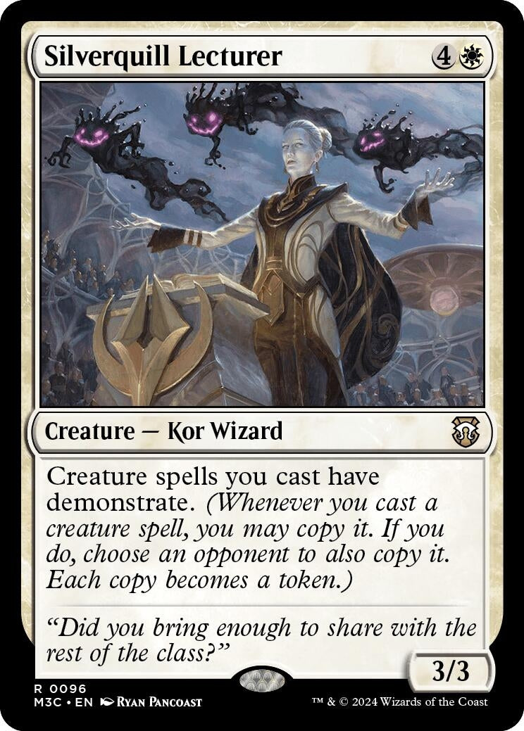 Image for Silverquill Lecturer (Commander: Modern Horizons 3) (96) - Magic: The Gathering