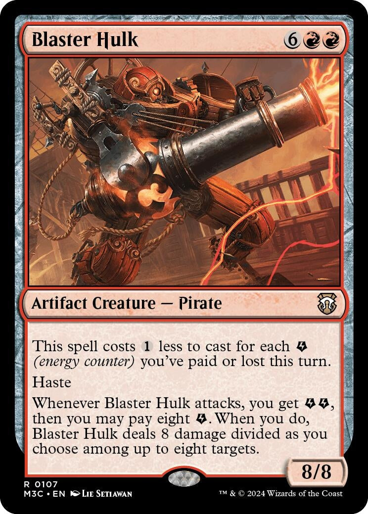 Image for Blaster Hulk (Commander: Modern Horizons 3) (107) - Magic: The Gathering