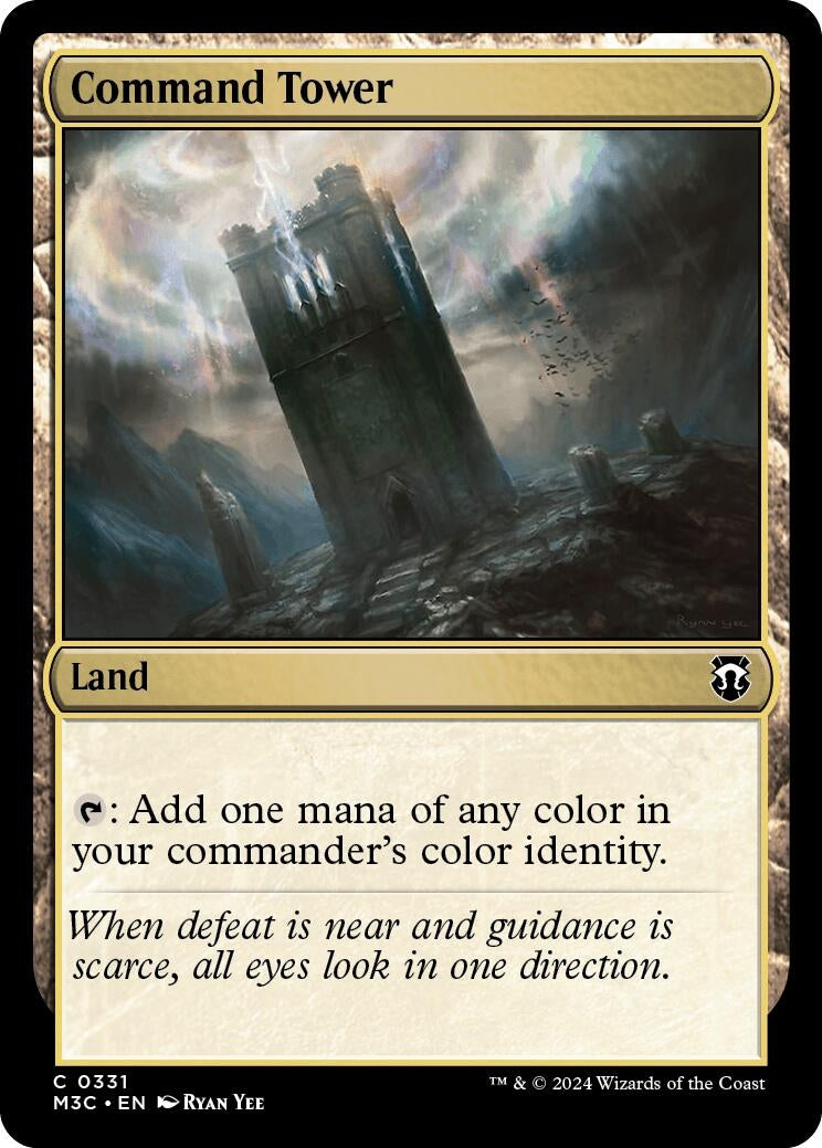 Image for Command Tower (Commander: Modern Horizons 3) (331) - Magic: The Gathering