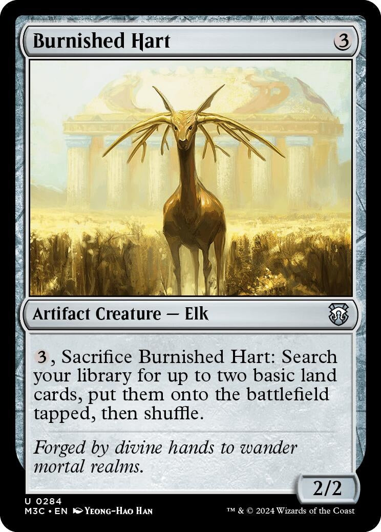 Image for Burnished Hart (Commander: Modern Horizons 3) (284) - Magic: The Gathering