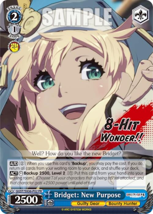 Image for Bridget: New Purpose (Guilty Gear -Strive-) (GGST/SX06-P02) - Weiss Schwarz