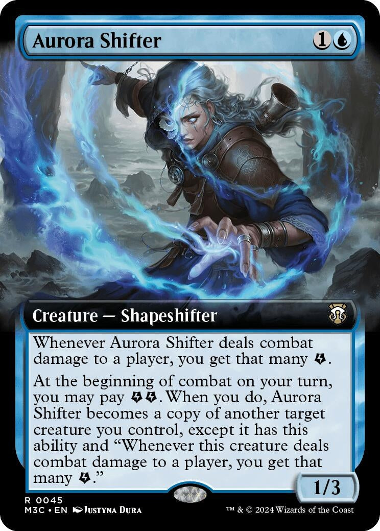 Image for Aurora Shifter (Extended Art) (Ripple Foil) (Commander: Modern Horizons 3) (45) - Magic: The Gathering