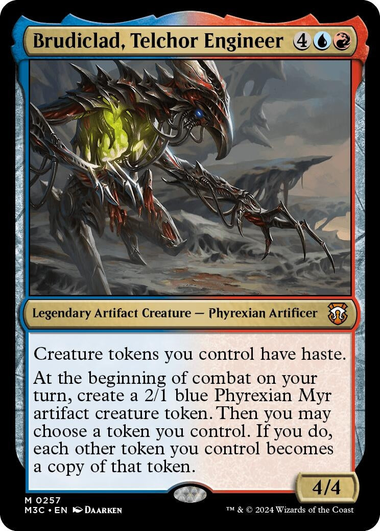 Image for Brudiclad, Telchor Engineer (Ripple Foil) (Commander: Modern Horizons 3) (257) - Magic: The Gathering