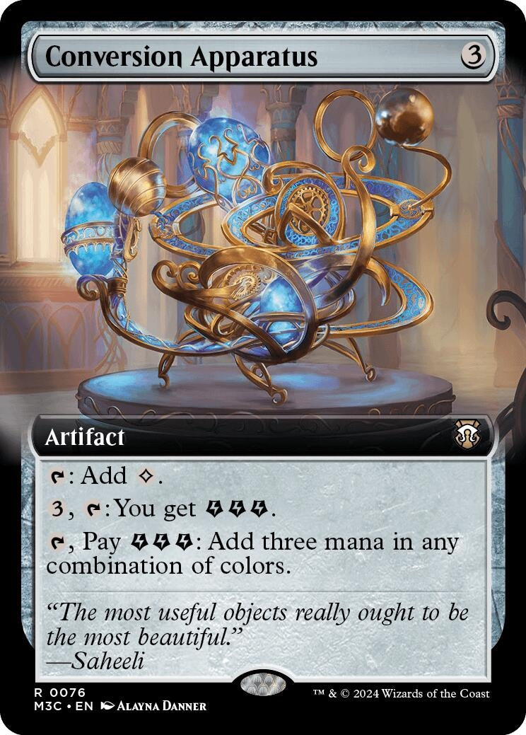 Image for Conversion Apparatus (Extended Art) (Ripple Foil) (Commander: Modern Horizons 3) (76) - Magic: The Gathering