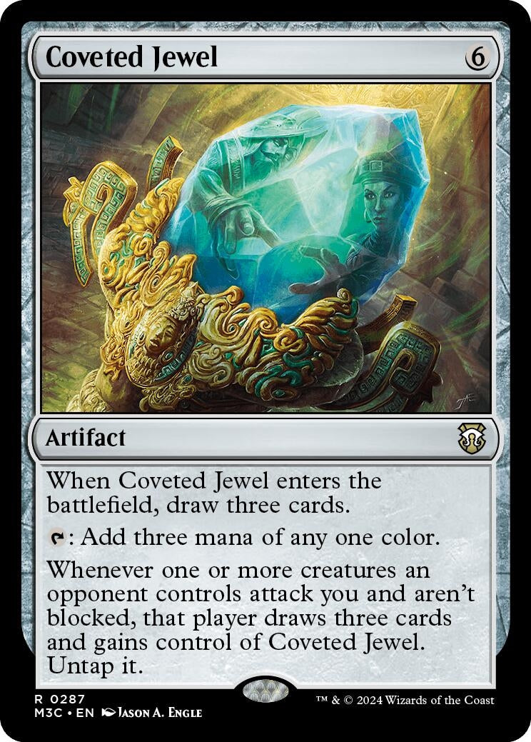 Image for Coveted Jewel (Ripple Foil) (Commander: Modern Horizons 3) (287) - Magic: The Gathering