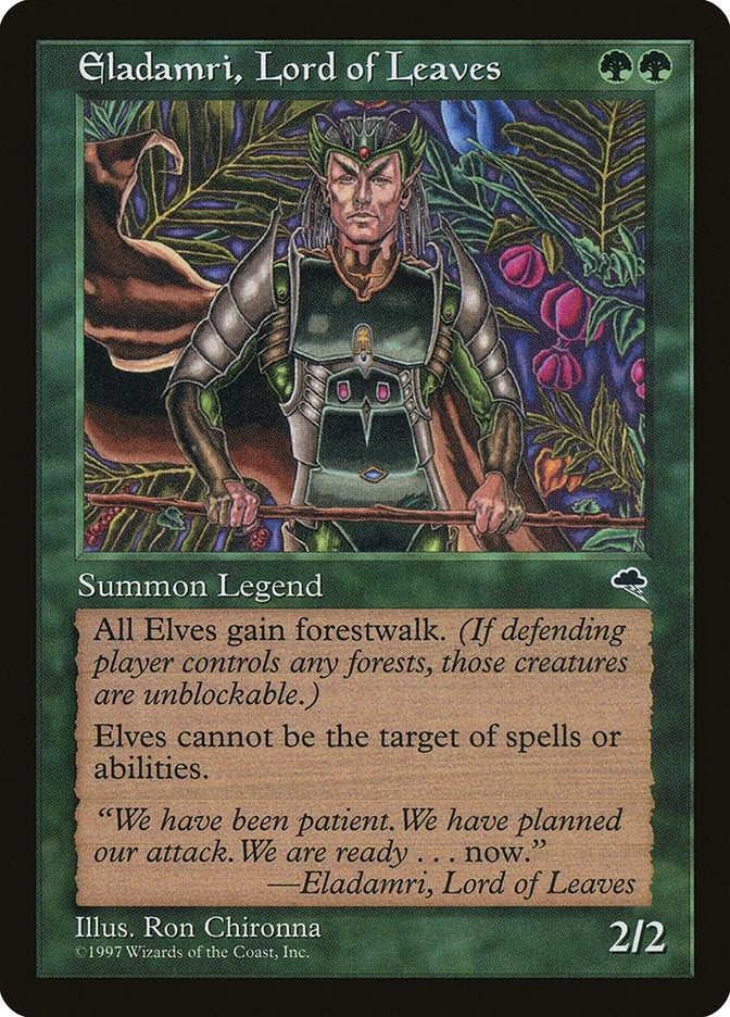 Image for Eladamri, Lord of Leaves (Tempest) (224) - Magic: The Gathering