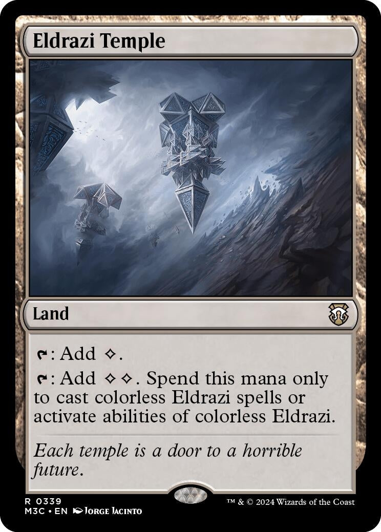 Image for Eldrazi Temple (Commander: Modern Horizons 3) (339) - Magic: The Gathering