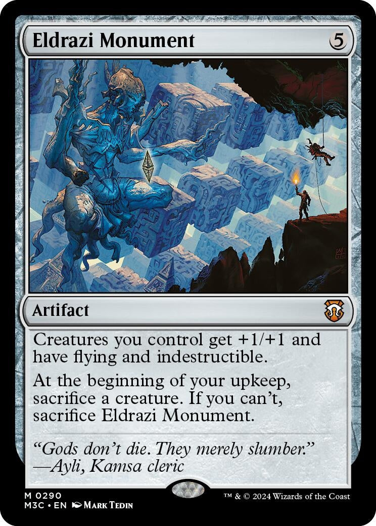 Image for Eldrazi Monument (Commander: Modern Horizons 3) (290) - Magic: The Gathering
