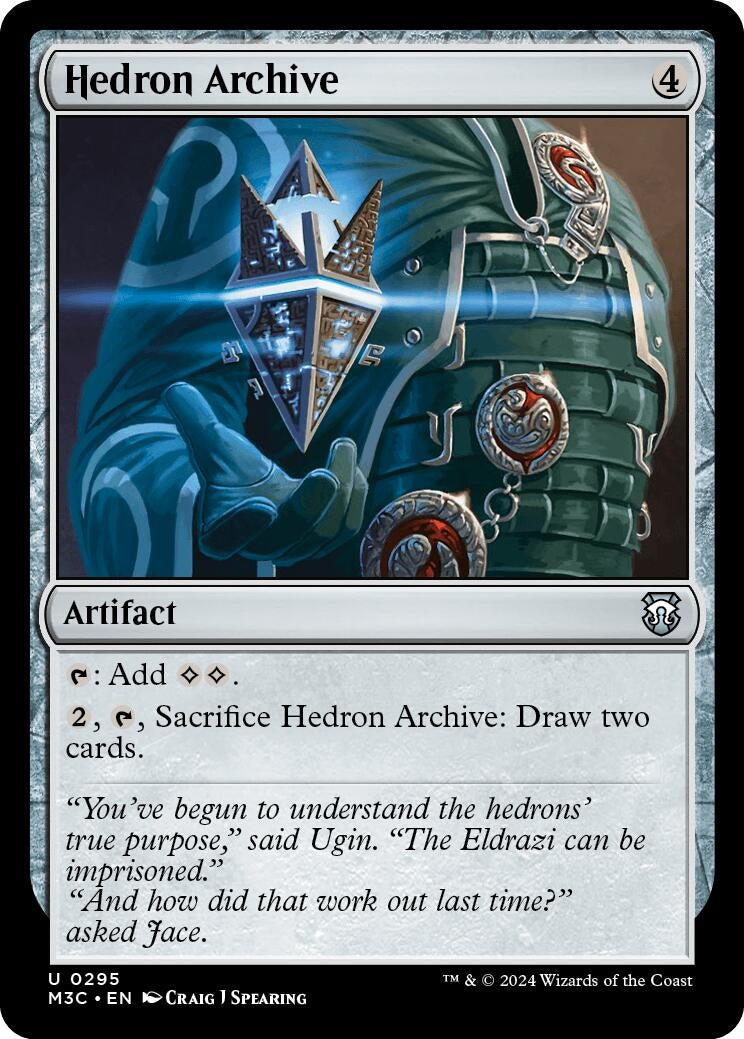 Image for Hedron Archive (Commander: Modern Horizons 3) (295) - Magic: The Gathering