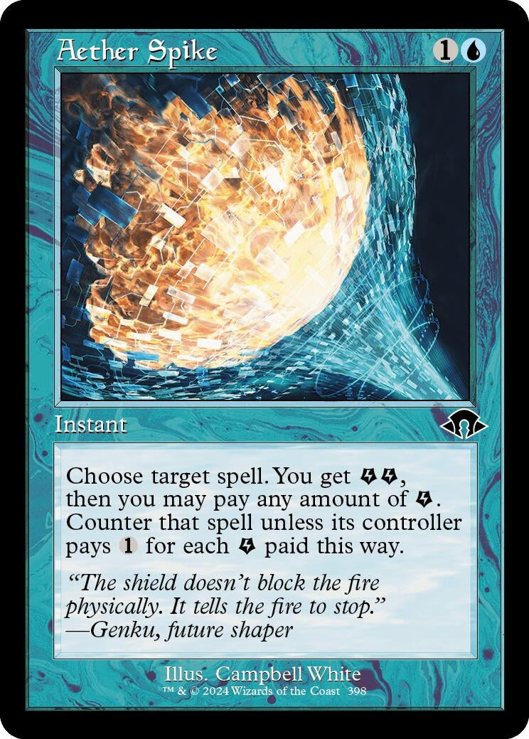 Image for Aether Spike (Retro Frame) (Modern Horizons 3) (398) - Magic: The Gathering