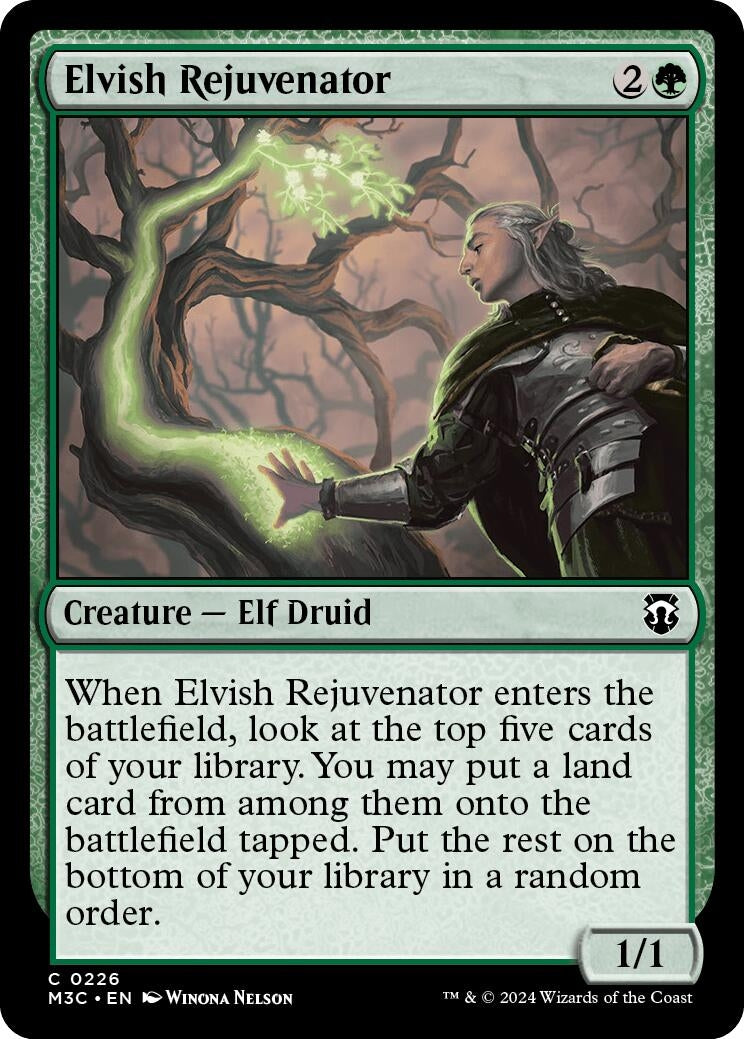 Image for Elvish Rejuvenator (Commander: Modern Horizons 3) (226) - Magic: The Gathering