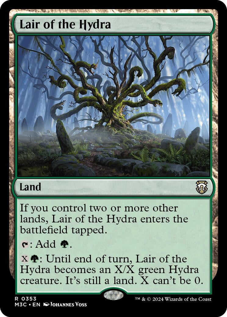Image for Lair of the Hydra (Commander: Modern Horizons 3) (353) - Magic: The Gathering