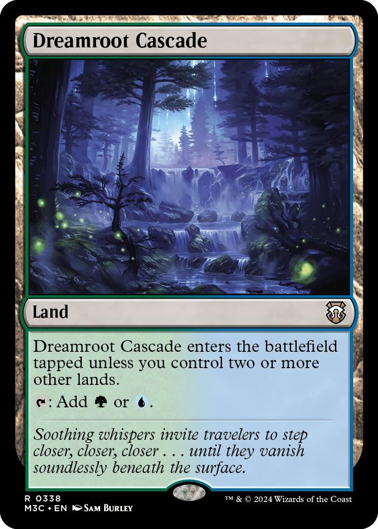 Image for Dreamroot Cascade (Commander: Modern Horizons 3) (338) - Magic: The Gathering