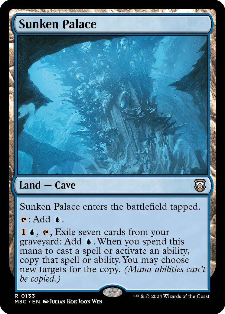 Image for Sunken Palace (Commander: Modern Horizons 3) (133) - Magic: The Gathering