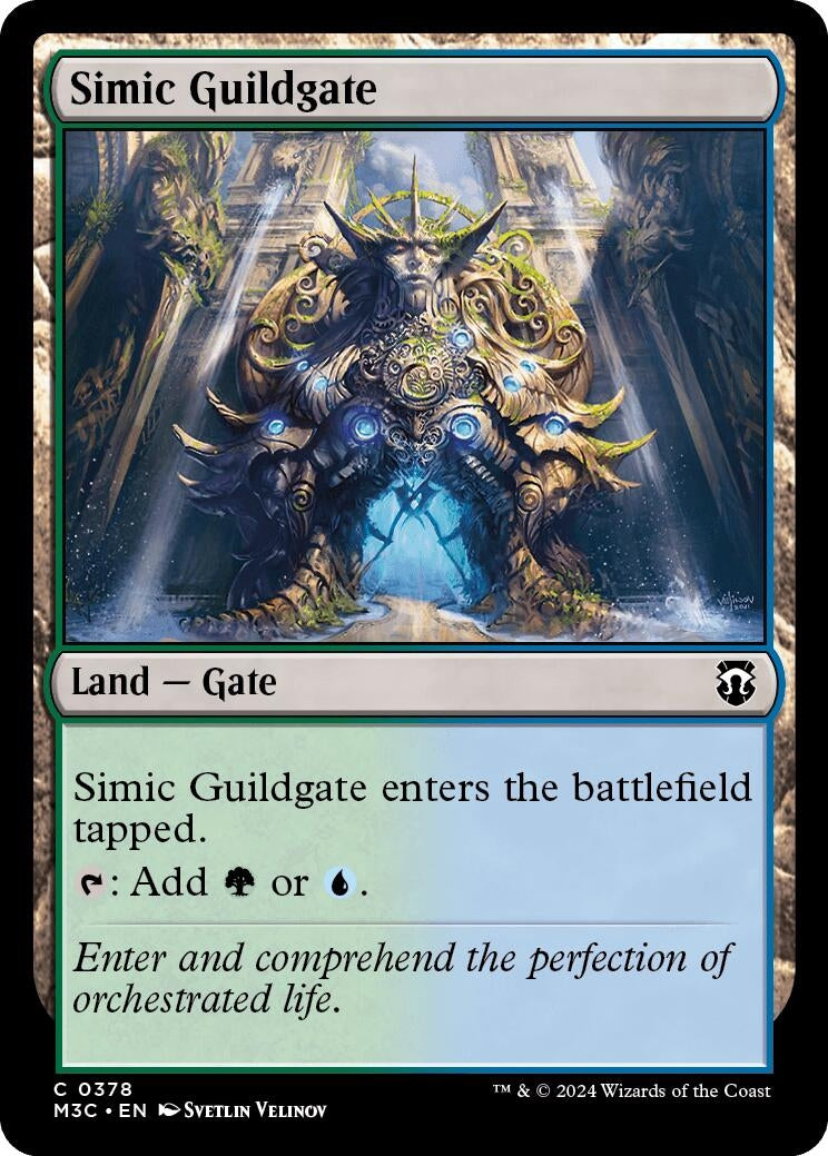 Image for Simic Guildgate (Commander: Modern Horizons 3) (378) - Magic: The Gathering