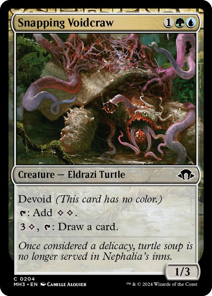 Image for Snapping Voidcraw (Modern Horizons 3) (204) - Magic: The Gathering