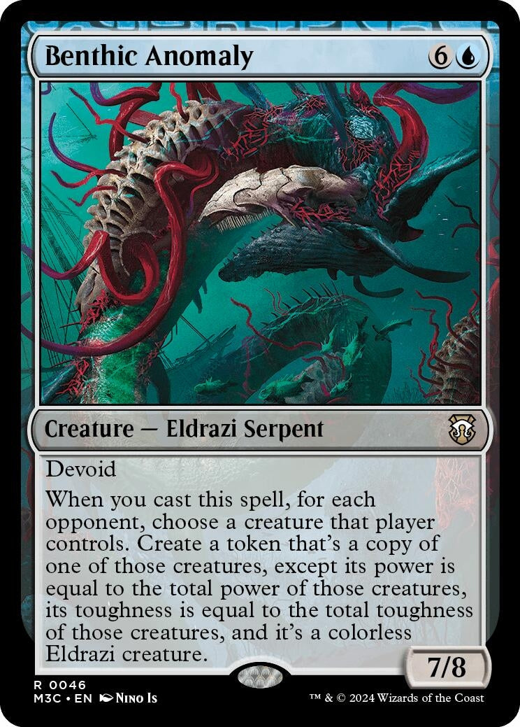 Image for Benthic Anomaly (Commander: Modern Horizons 3) (46) - Magic: The Gathering
