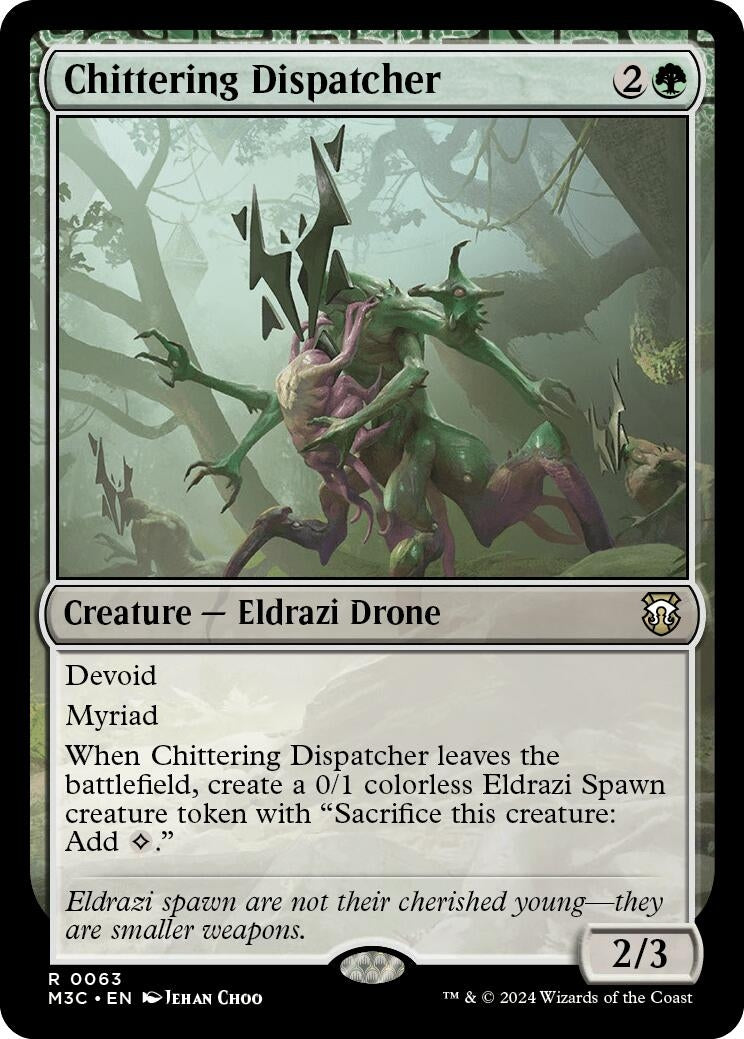 Image for Chittering Dispatcher (Commander: Modern Horizons 3) (63) - Magic: The Gathering