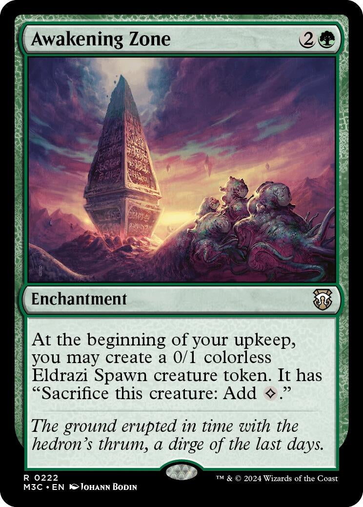 Image for Awakening Zone (Ripple Foil) (Commander: Modern Horizons 3) (222) - Magic: The Gathering