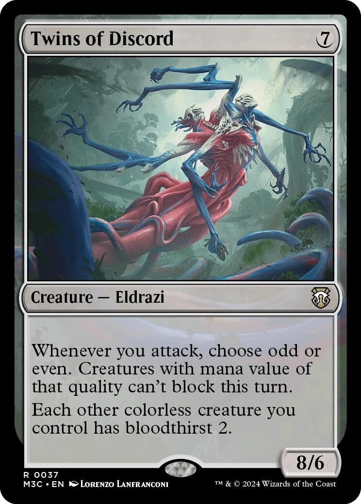 Image for Twins of Discord (Commander: Modern Horizons 3) (37) - Magic: The Gathering