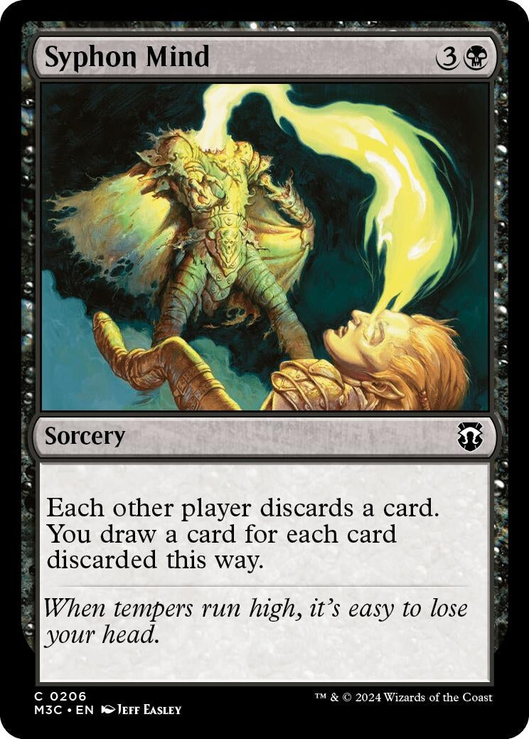 Image for Syphon Mind (Commander: Modern Horizons 3) (206) - Magic: The Gathering