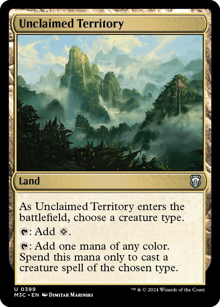 Image for Unclaimed Territory (Ripple Foil) (Commander: Modern Horizons 3) (399) - Magic: The Gathering