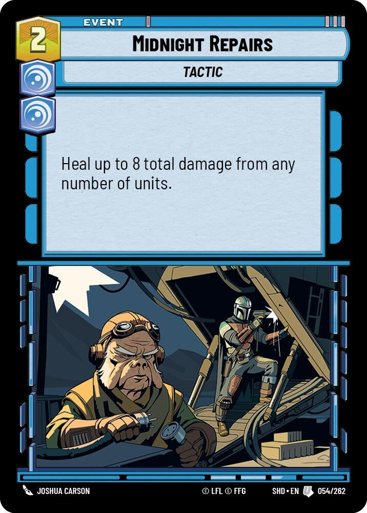 Image for Midnight Repairs (Shadows of the Galaxy) (054/262) - Star Wars: Unlimited