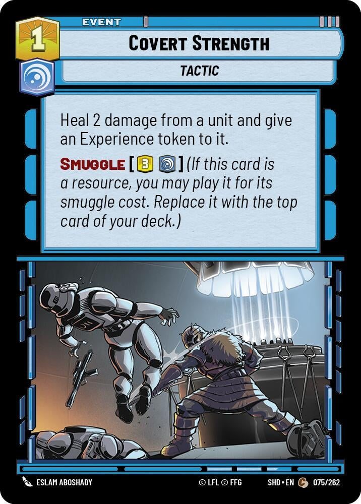 Image for Covert Strength (Shadows of the Galaxy) (075/262) - Star Wars: Unlimited