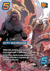 Image for City Rampage (Alternate Art) (Challenger Series: Godzilla) (CHA03-GMM 4/22) - UniVersus