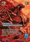 Image for History's Greatest Monster (Alternate Art) (Challenger Series: Godzilla) (CHA03-GMM 14/22) - UniVersus