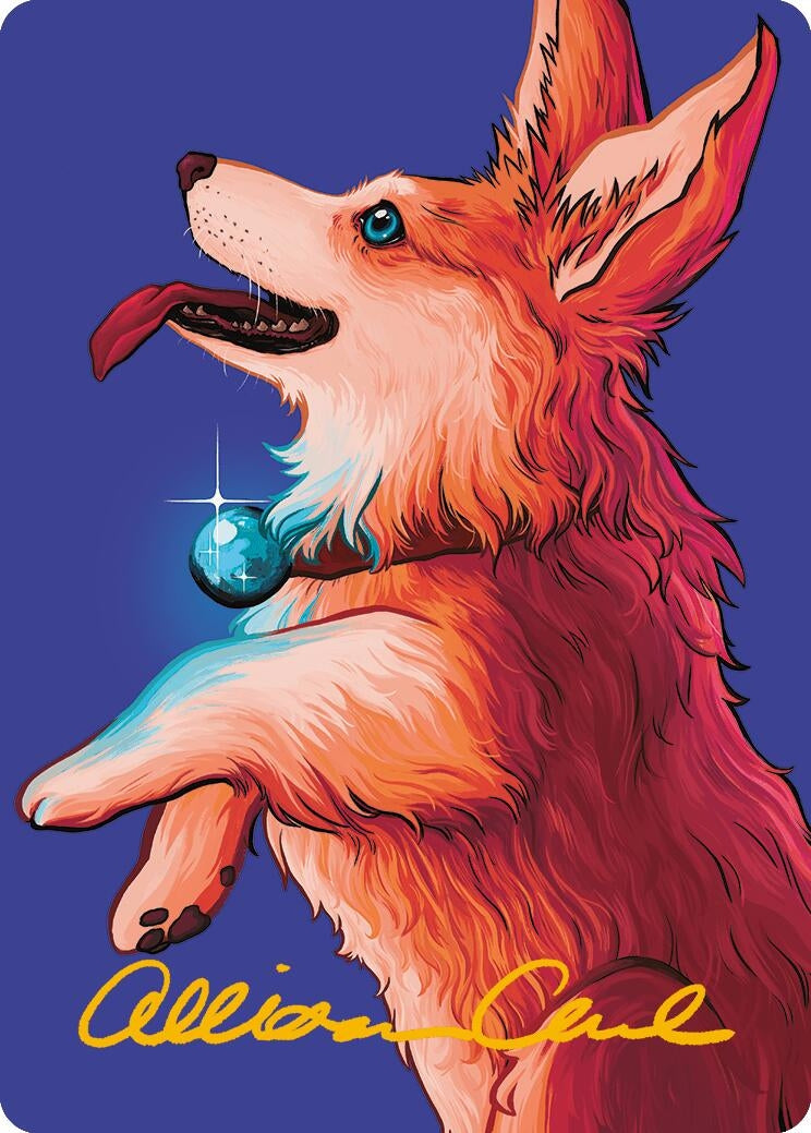 Image for Phelia, Exuberant Shepherd Art Card (Gold-Stamped Signature) (Art Series: Modern Horizons 3) (46) - Magic: The Gathering