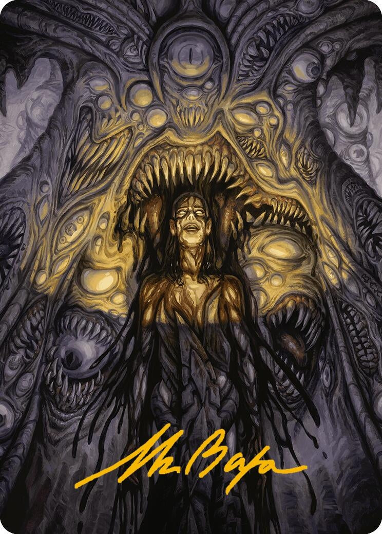 Image for Chthonian Nightmare Art Card (Gold-Stamped Signature) (Art Series: Modern Horizons 3) (37) - Magic: The Gathering