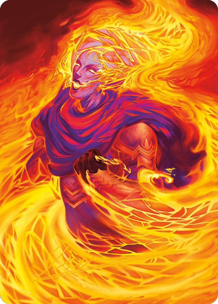 Image for Flare of Duplication Art Card (Gold-Stamped Signature) (Art Series: Modern Horizons 3) (38) - Magic: The Gathering