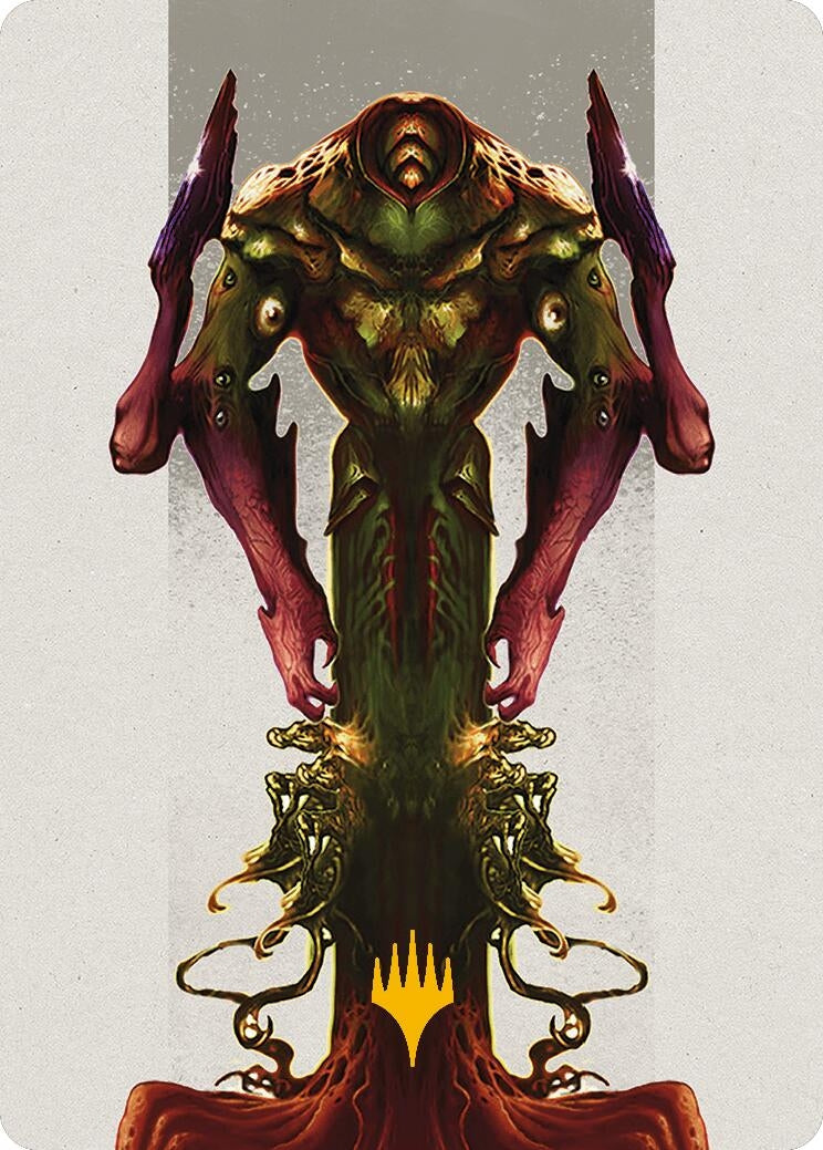 Image for Kozilek, the Broken Reality Art Card (Gold-Stamped Planeswalker Symbol) (Art Series: Modern Horizons 3) (51) - Magic: The Gathering
