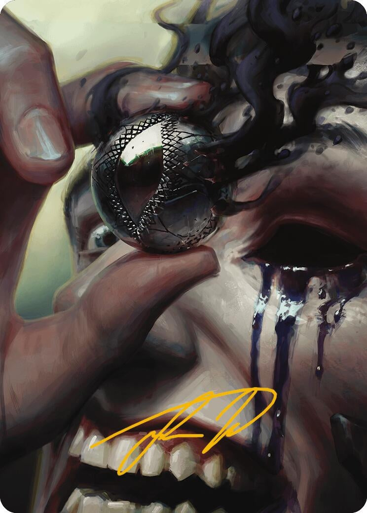 Image for Jet Medallion Art Card (Gold-Stamped Signature) (Art Series: Modern Horizons 3) (42) - Magic: The Gathering