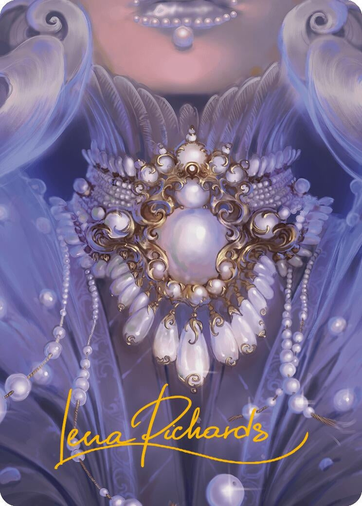 Image for Pearl Medallion Art Card (Gold-Stamped Signature) (Art Series: Modern Horizons 3) (43) - Magic: The Gathering