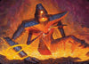 Image for Molten Gatekeeper Art Card (Gold-Stamped Signature) (Art Series: Modern Horizons 3) (5) - Magic: The Gathering