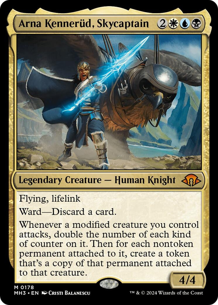 Image for Arna Kennerud, Skycaptain (Modern Horizons 3) (178) - Magic: The Gathering