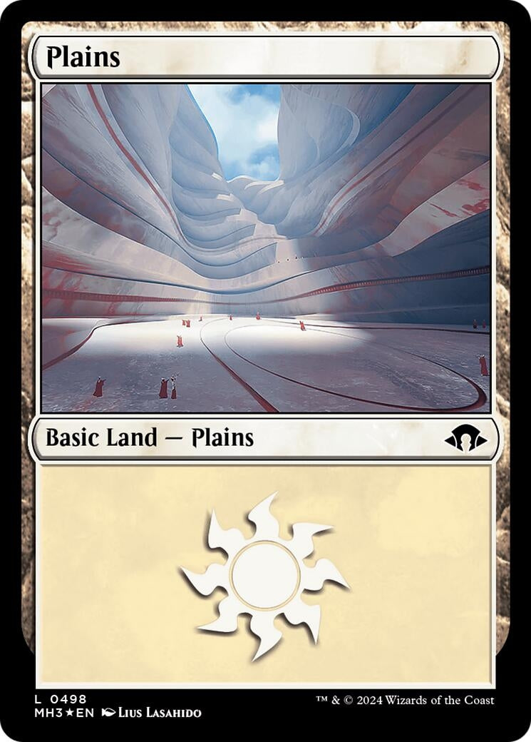 Image for Plains (0498) (Ripple Foil) (Modern Horizons 3) (498) - Magic: The Gathering