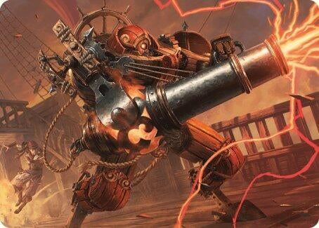 Image for Blaster Hulk Art Card (Art Series: Modern Horizons 3) (31) - Magic: The Gathering