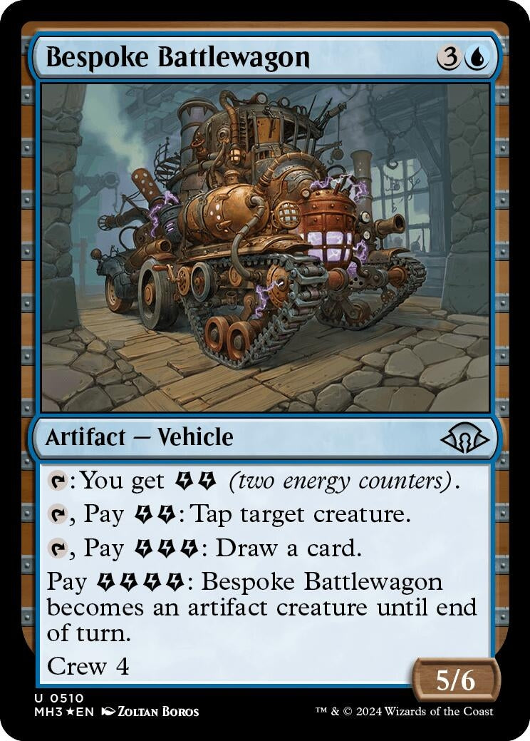 Image for Bespoke Battlewagon (Ripple Foil) (Modern Horizons 3) (510) - Magic: The Gathering
