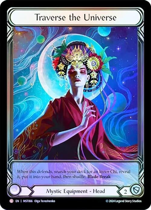 Image for Traverse the Universe (Extended Art) (Part the Mistveil) (MST066) - Flesh and Blood TCG